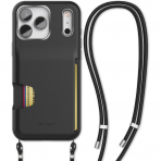 ENCASED Apple iPhone 17 Pro Max Cache Czdan Klf-Black