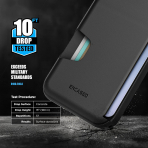 ENCASED Apple iPhone 17 Pro Max Cache Czdan Klf-Black