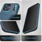 ENCASED Apple iPhone 17 Pro Max Cache Czdan Klf-Blue