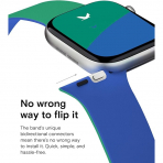 MOFT Apple Watch 11 42mm Silikon Kay-Roam Green