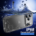 SPORTLINK Apple iPhone 17 Pro Max Su Geirmez Klf-Black