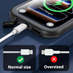 SPORTLINK Apple iPhone 17 Pro Max Su Geirmez Klf-Black
