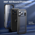 SPORTLINK Apple iPhone 17 Pro Max Su Geirmez Klf-Black