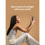 BodyGuardz iPhone 17 Pro Krmz Ik Ekran Koruyucu