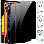 Milomdoi iPhone 17 Pro Privacy Ekran Koruyucu(3Adet)