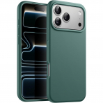 JETech Apple iPhone 17 Pro Max Silikon Klf -Midnight Green