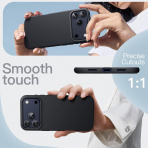 JETech Apple iPhone 17 Pro Max Silikon Klf -Black