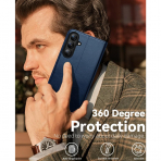 OCASE Samsung Galaxy S25 FE Deri Czdan Klf-Blue