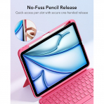 ESR iPad Air M3/M2 Flex Klavyeli Klf (10.9/11 in)-Pink