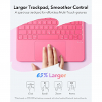 ESR iPad Air M3/M2 Flex Klavyeli Klf (10.9/11 in)-Pink