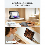 ESR iPad Air M3/M2 Flex Klavyeli Klf (10.9/11 in)-Dark Gray