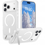 Temdan Apple iPhone 17 Pro Max Standl Klf-Clear Matte