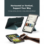 INFILAND Apple iPad Air Flex Klf (11 in)-Midnight Green