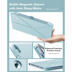 INFILAND Apple iPad Air Flex Klf (11 in)-Sky Blue