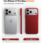 TORRAS Apple iPhone 17 Pro OriginFit Klf-Red