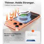 TORRAS Apple iPhone 17 Pro OriginFit Klf-Diamond Clear