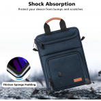 MoKo Tablet Omuz antas (12.9 in)-Indigo