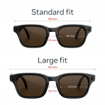 Meta Adventurer 2026 Ak�ll� G�zl�k (Large)-Classic Black/Brown