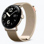 Google Pixel Watch 5 Metal �rg� Kay�� (41mm)-Champagne Gold