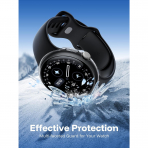 Misxi Kavisli Ekran Korumal� K�l�f (41mm)-Transparent