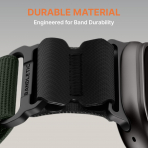 Bandletic Apple Watch Tactical Sportif Kay�� (Med�um)-Green