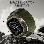 Bandletic Apple Watch Ultra 49mm Rugged Kay�� (Med�um)-Army Green