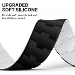 Bandletic �ift Tarafl� Manyetik Silikon Kay�� 42mm-Black/White