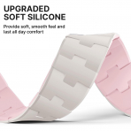 Bandletic �ift Tarafl� Manyetik Silikon Kay�� 42mm-Starlight/Pink