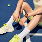 Bandletic �ift Tarafl� Manyetik Silikon Kay�� 42mm-Gray/Orange