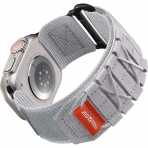 Bandletic Apple Watch 11 Tactical Naylon Kay�� 42mm-White Grey