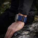 Bandletic Apple Watch 11 Tactical Naylon Kay�� 42mm-Blue