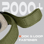 Bandletic Manyetik ��kart�labilir Naylon Kay�� 49mm (L)-Army Green
