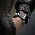 Bandletic Manyetik ��kart�labilir Naylon Kay�� 49mm (L)-Dark Grey