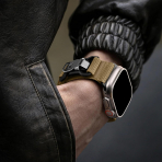 Bandletic Manyetik ��kart�labilir Naylon Kay�� 49mm (L)-Tan
