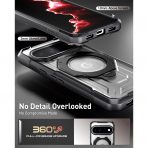 Poetic Google Pixel 11 D�ner Standl� K�l�f-Black/Clear