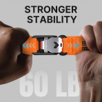 Bandletic Galaxy Watch 9/8 Naylon Sport Kay�� (Medium)-Orange