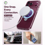 TORRAS Q3 Spin iPhone 18 Pro Standl� Manyetik K�l�f-Clear