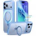 TORRAS iPhone 18 Pro Max Standl� Manyetik K�l�f-Blue