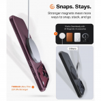 TORRAS OriginFit iPhone 18 Pro Max Manyetik �nce K�l�f-Burgundy