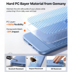 TORRAS OriginFit iPhone 18 Pro Max Manyetik �nce K�l�f-Glacier Blue