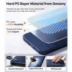 TORRAS OriginFit iPhone 18 Pro Max Manyetik �nce K�l�f-Deep Blue