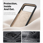 TORRAS Q3 iPhone 18 Pro Max Standl� Silikon K�l�f-Black