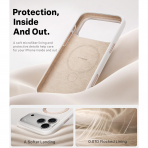 TORRAS Q3 iPhone 18 Pro Max Standl� Silikon K�l�f-White