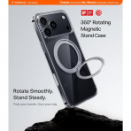TORRAS O1S iPhone 18 Pro Max Standl� K�l�f-Clear