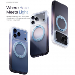 TORRAS O3 AIR Gradient iPhone 18 Pro Max Standl� K�l�f-Burgundy Purple Haze