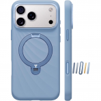 TORRAS Q3 Wind iPhone 18 Pro Max Standl� Silikon K�l�f-Frost Harbour