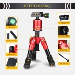 AFAITH Katlanabilir Tripod-Red