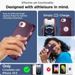 AICase Apple iPhone 16e MagSafe Uyumlu Klf -Night Purple