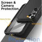 AICase Galaxy S23 Plus Klf (MIL-STD-810G)-Black