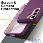 AICase Galaxy S23 Klf (MIL-STD-810G)-Night Purple